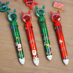 Christmas Ballpoint Pen Set Of 10 – Perfect Gifts for Kids This Merry Season & New Year