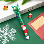 Christmas Ballpoint Pen Set Of 10 – Perfect Gifts for Kids This Merry Season & New Year
