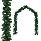 Christmas Garland with LED Lights – 32.8ft Sparkling Holiday Décor to Enchant Your Home & Outdoor Spaces