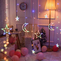 Christmas String Lights - LED Star Curtain Fairy String Lights Christmas Decoration
