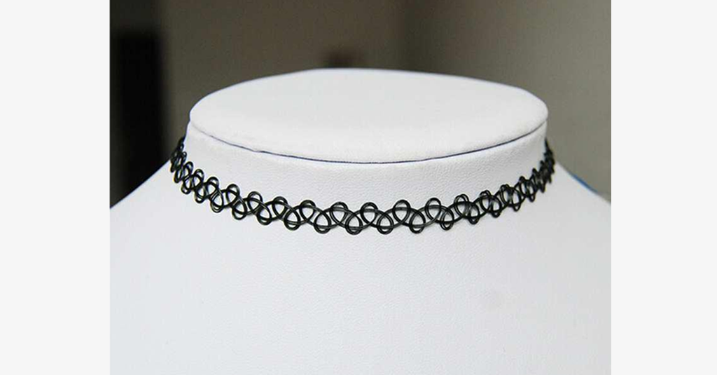 Vintage Stretch Choker Necklace