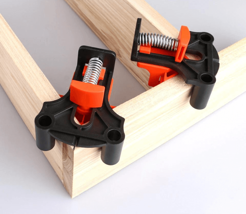 CORNERMATE – Adjustable 4-Way Corner Clamp Set for Perfect 60°, 90°, and 120° Angles