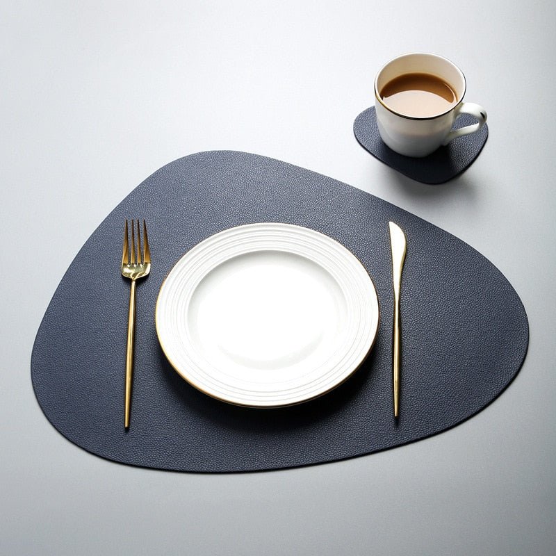 Claro – Elegant Heat Resistant Placemat and Coaster Set in Multiple Colors