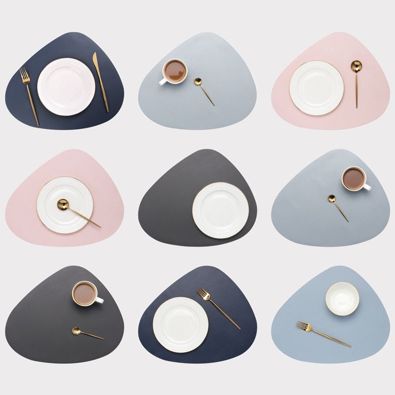Claro – Elegant Heat Resistant Placemat and Coaster Set in Multiple Colors