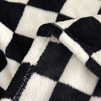 Classic Checkered Pattern Sofa Blanket
