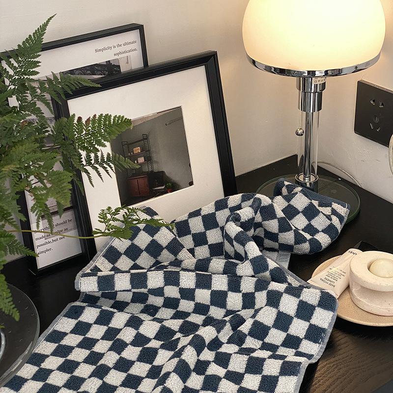 Classic Checkerboard Towel Collection