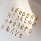 Classy Pearl Dainty Initial Letter Necklace