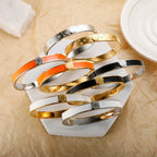 Classy Roman Numeral Bangle Bracelet and Rings