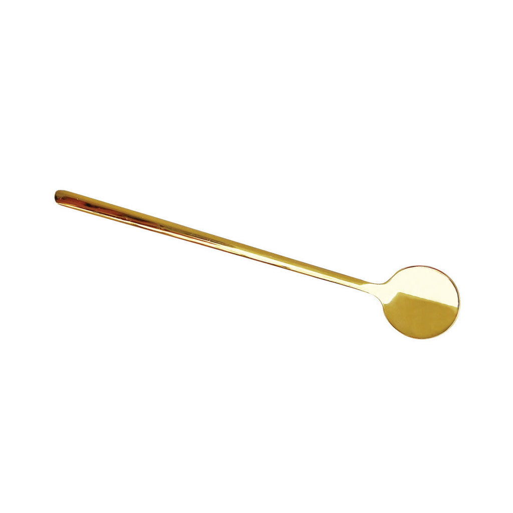 Trendy Espresso & Dessert Spoon Set with 4 Pieces