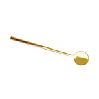 Trendy Espresso & Dessert Spoon Set with 4 Pieces