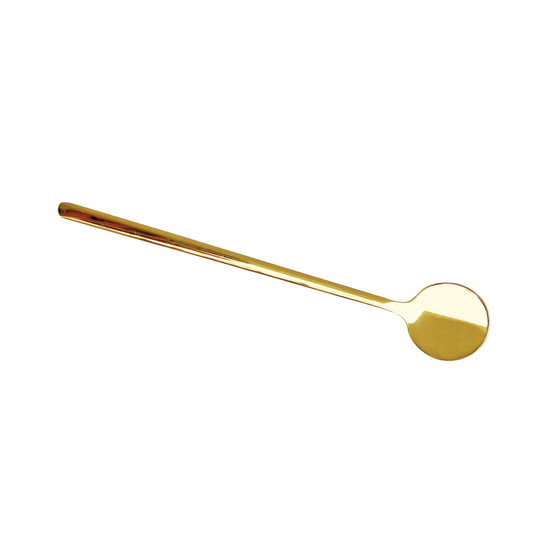 Trendy Espresso & Dessert Spoon Set with 4 Pieces