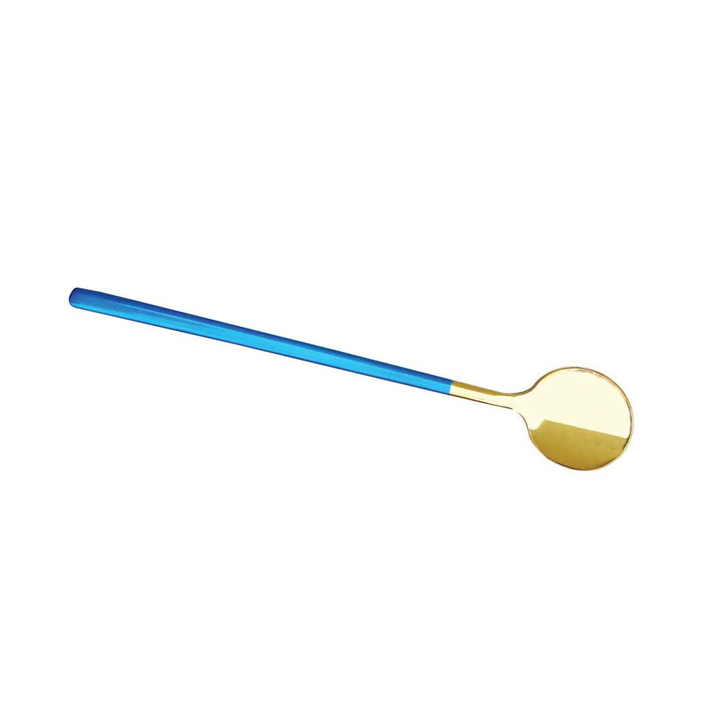 Trendy Espresso & Dessert Spoon Set with 4 Pieces