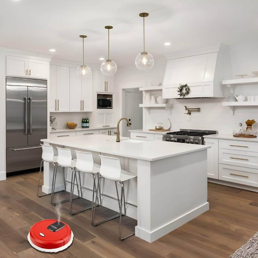 CleanBot – Robot Mop with Intelligent Navigation & 3 Cleaning Modes