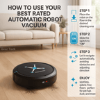 Cleanbot – Smart Robot Vacuum and Mop for Effortless Floor Cleaning