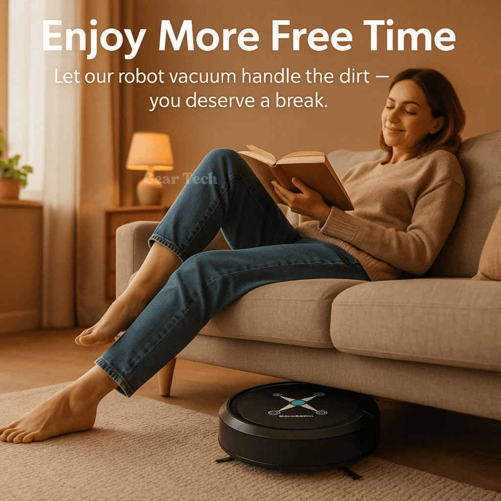 Cleanbot – Smart Robot Vacuum and Mop for Effortless Floor Cleaning