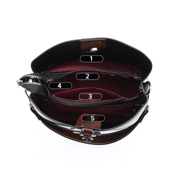 AllureLuxe | Elegant Leather Shoulder Bag Stylish Design