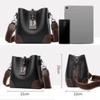 AllureLuxe | Elegant Leather Shoulder Bag Stylish Design