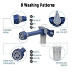 CLEANSTREAM – High-Pressure Water Gun with Soap Dispenser