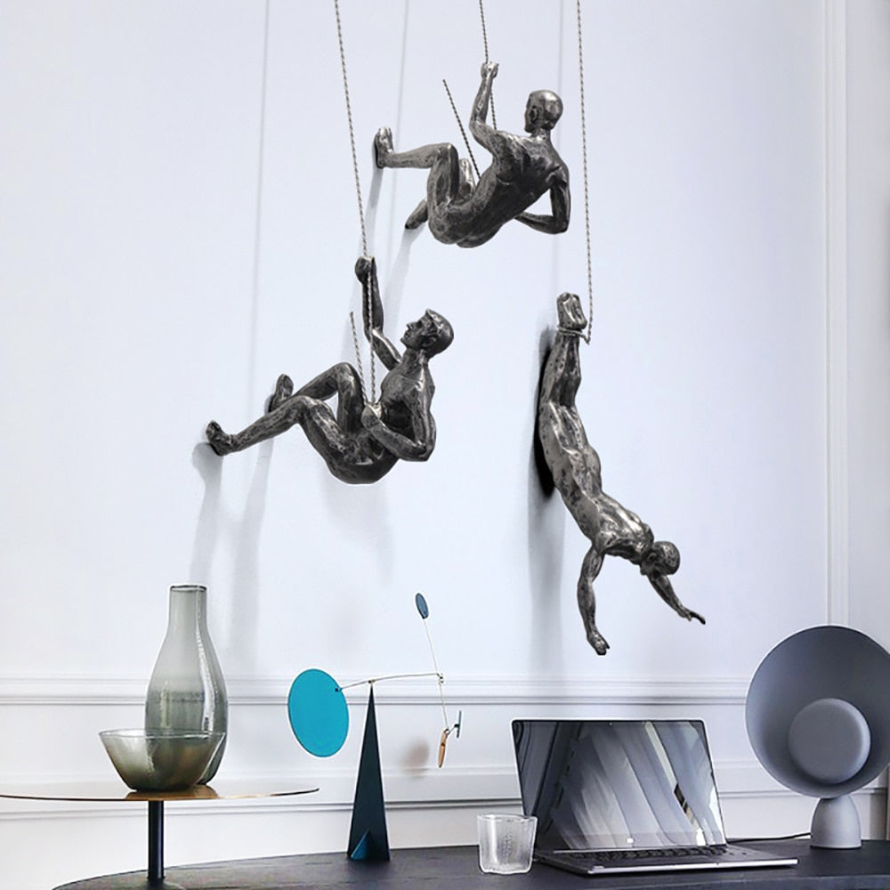 Climber Wall Sculpture – PeakFigures