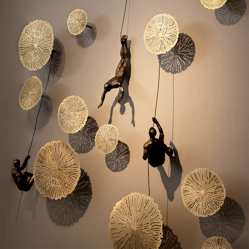 Climber Wall Sculpture – PeakFigures