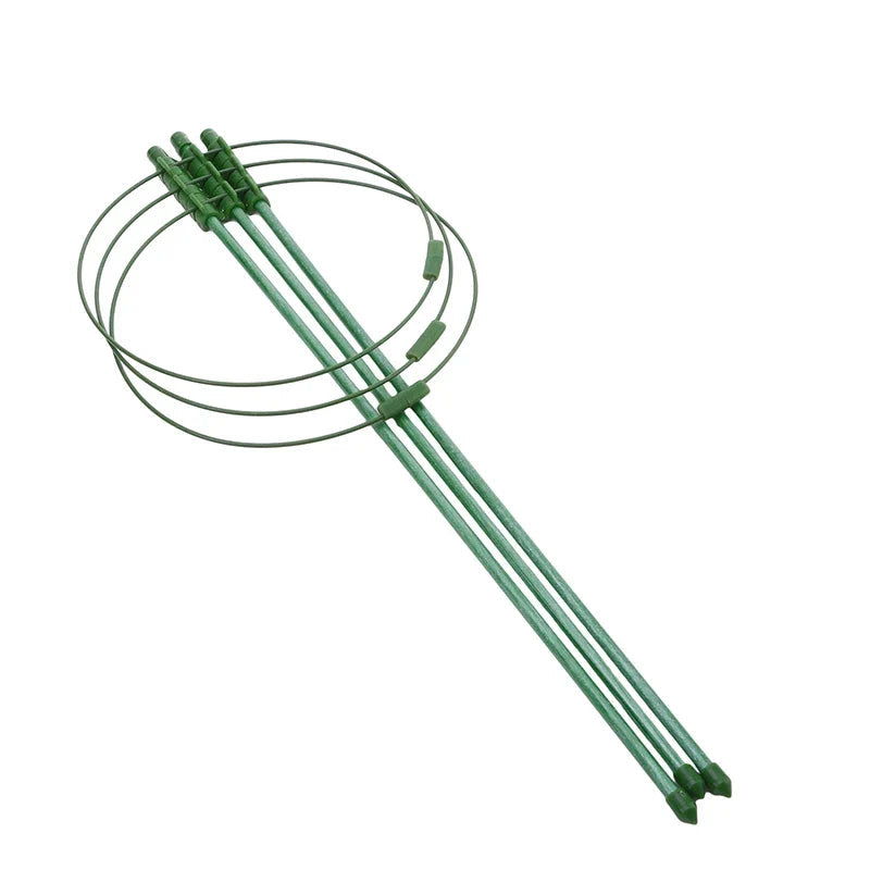 Climbing frame for plants – Sturdy support ring frame for climbing plants
