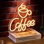 Coffee LED Neon Sign - Jules