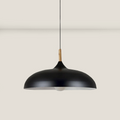 Oak wood ceiling light in Nordic design – LED wood plafond lamp