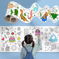 Children's Creative Stencil Roller – Reusable Art Sticker Set for Kids