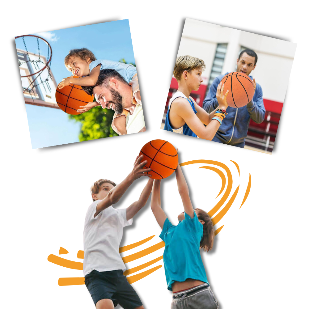 Colorful silent basketball for children
