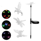 Solar-LED-Garden Lights "Colorful Flies"