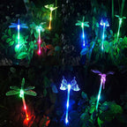 Solar-LED-Garden Lights "Colorful Flies"