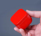 Colorful storage box | Small metal tea, candy, pill container