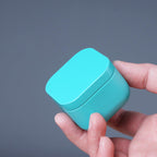 Colorful storage box | Small metal tea, candy, pill container