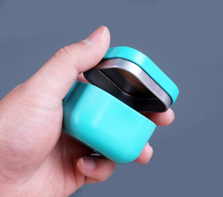 Colorful storage box | Small metal tea, candy, pill container