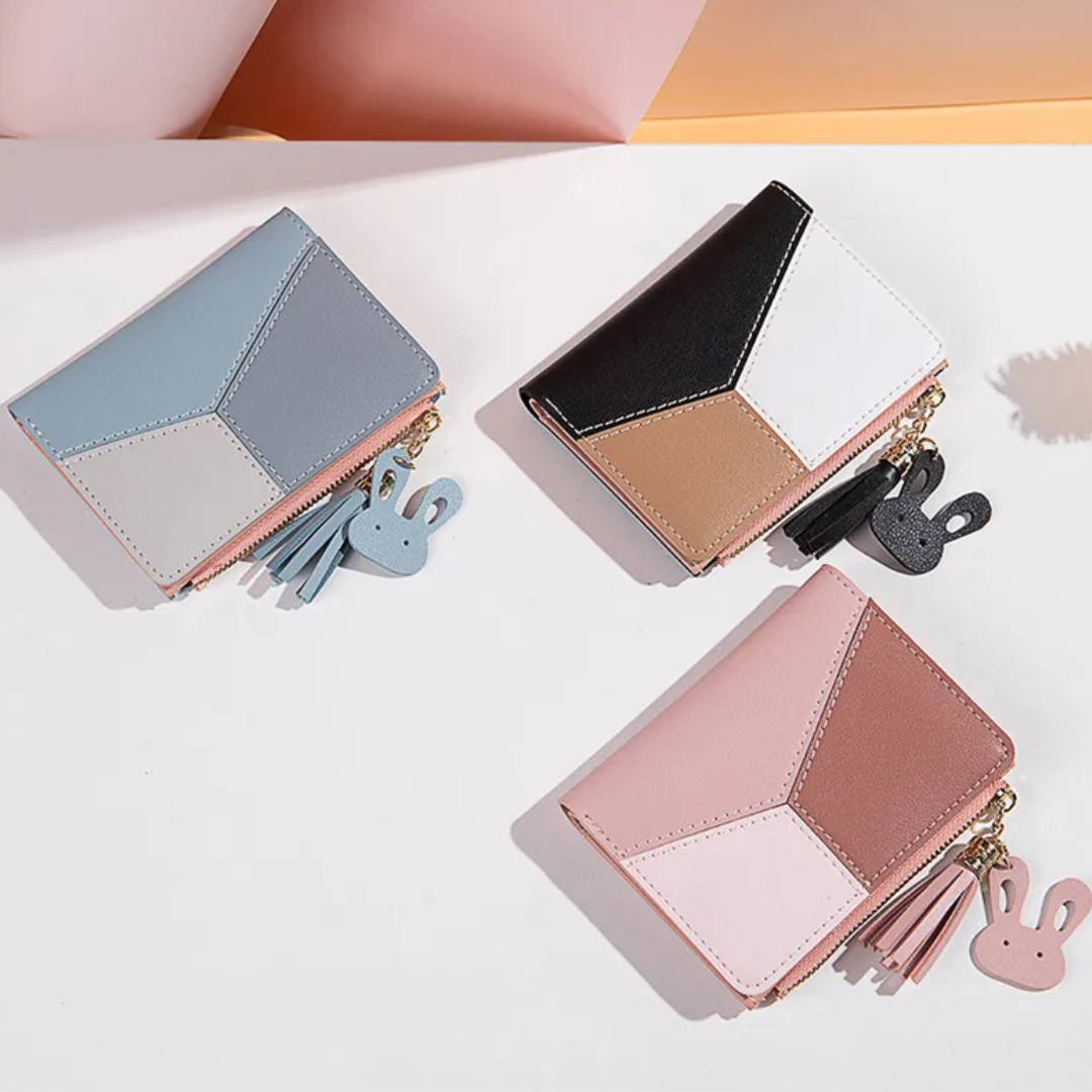 Mini Wallet with Trendy Tassel