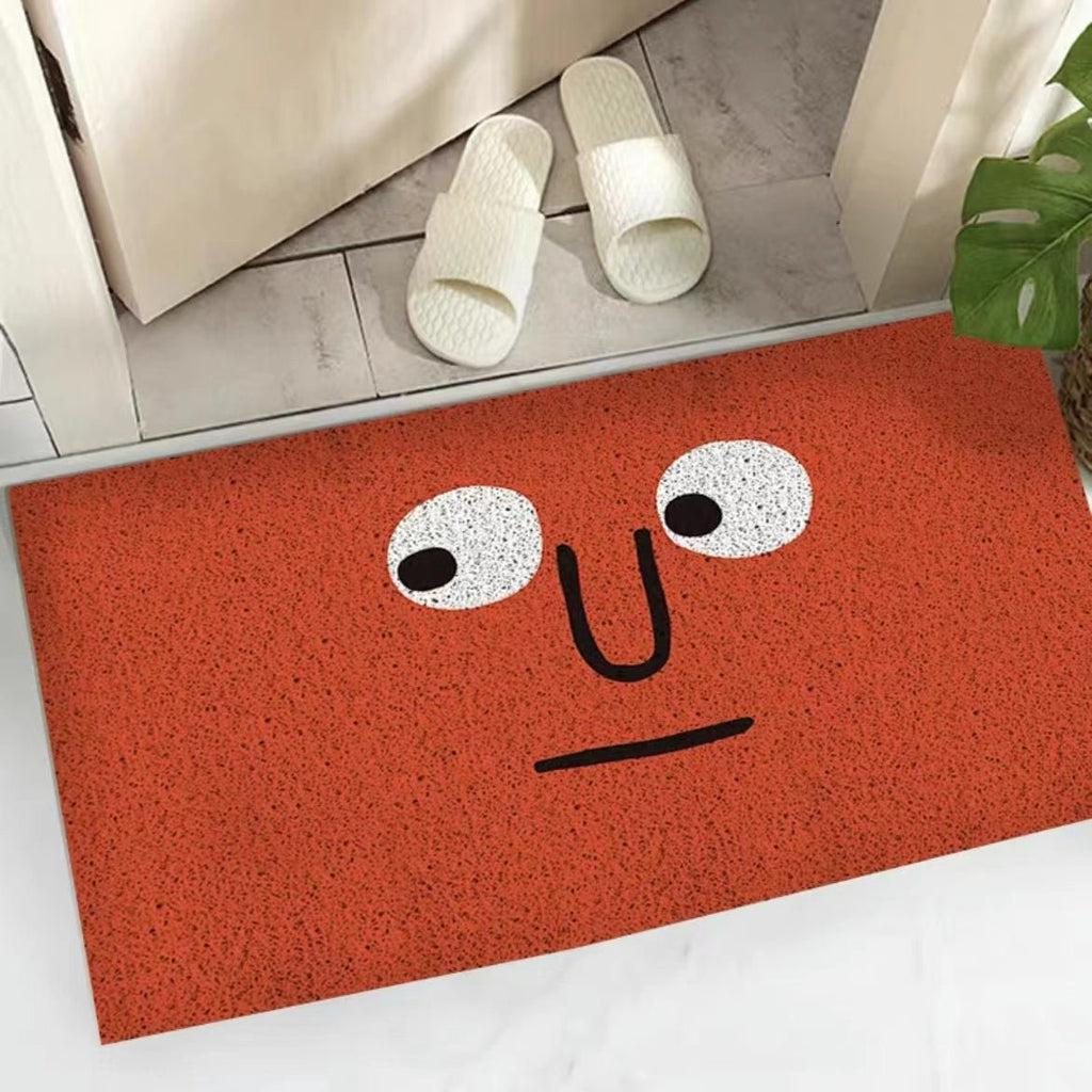 Funny Mood Indoor Door Mat – Washable Non-Slip Welcome Mat
