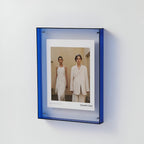Colorful transparent acrylic picture frame