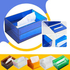 Colorful Tissue Box Holder made of Acrylic