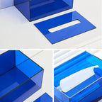 Colorful Tissue Box Holder made of Acrylic