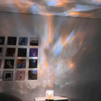 Table Lamp with Colour Changing Crystal Base