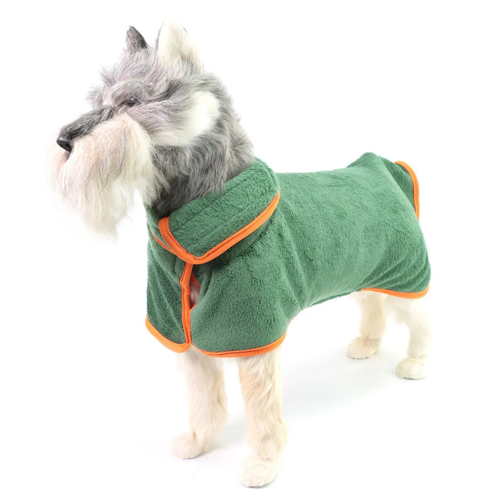 Comfortable Dog Bathrobe - Finn
