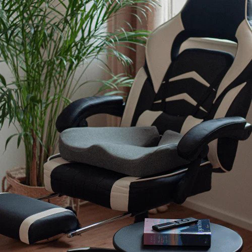 ErgoRelief Seat Cushion – Ergonomic Memory Foam Cushion for Back and Tailbone