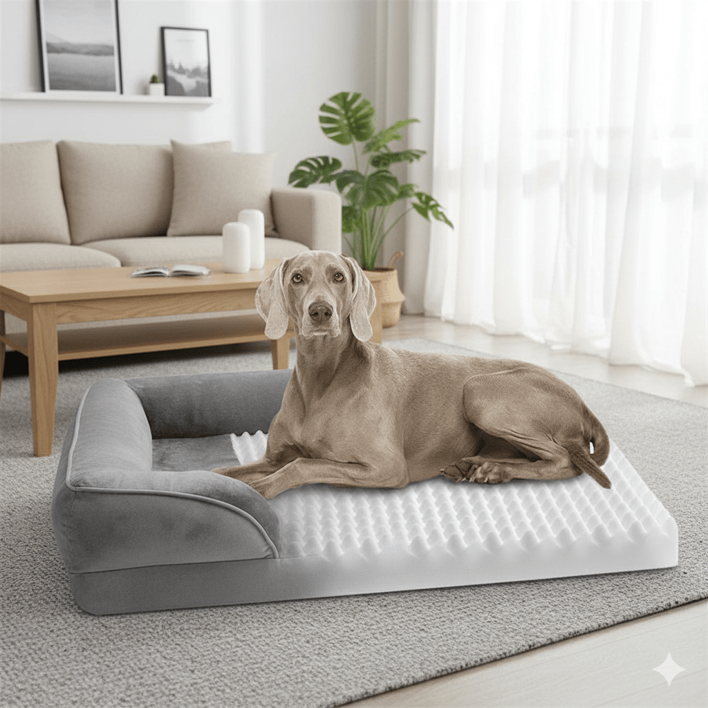 COMFYPAW ORTHOBED – Orthopedic Dog Bed with Joint Relief Foam Mattress