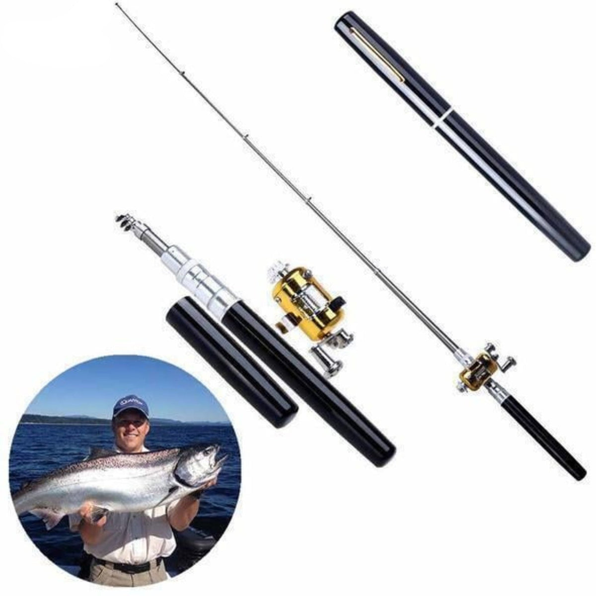 Compact Fishing Rod Set - TravelCast