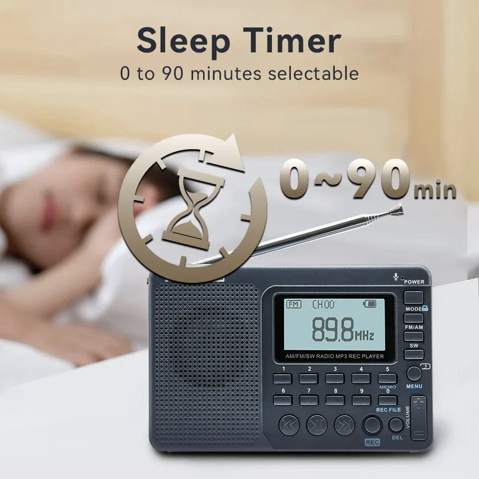 Compact Portable Radio - EchoWave