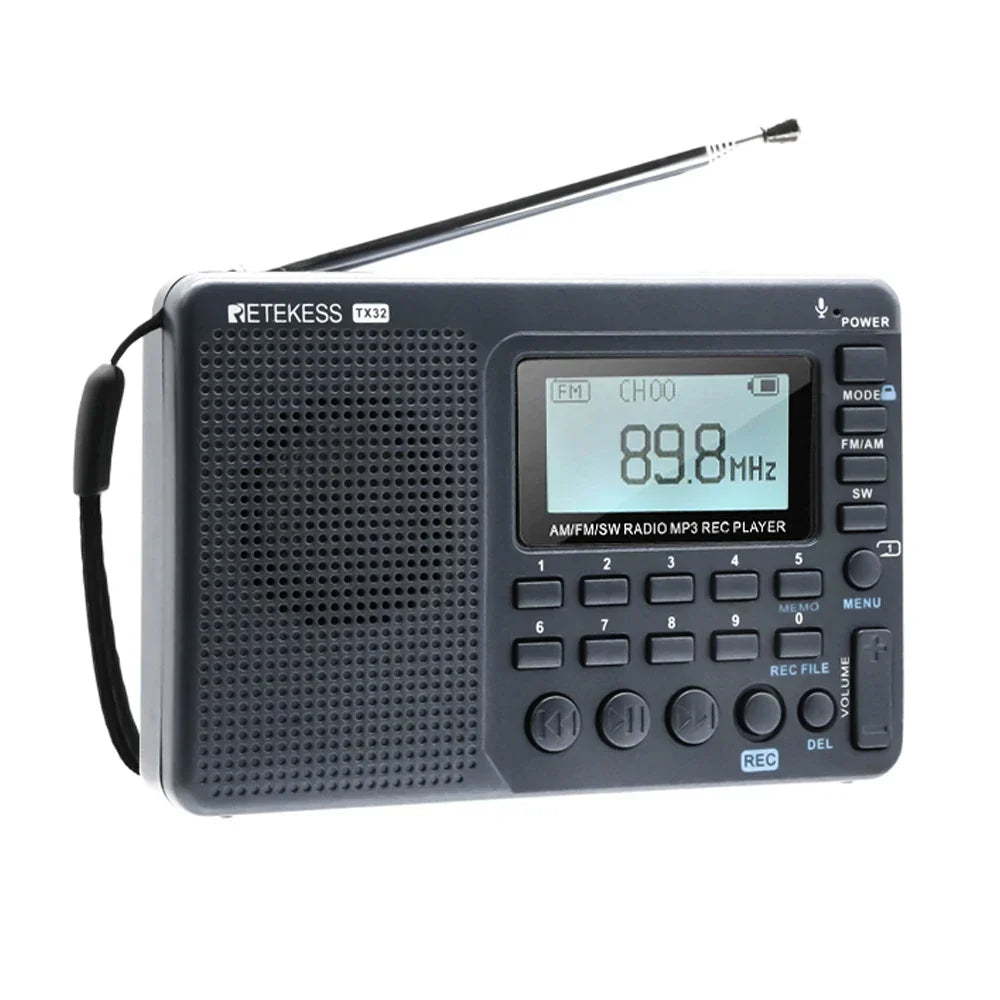 Compact Portable Radio - EchoWave