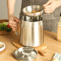 Compact Round Deep Fryer - SnackMaster Pro