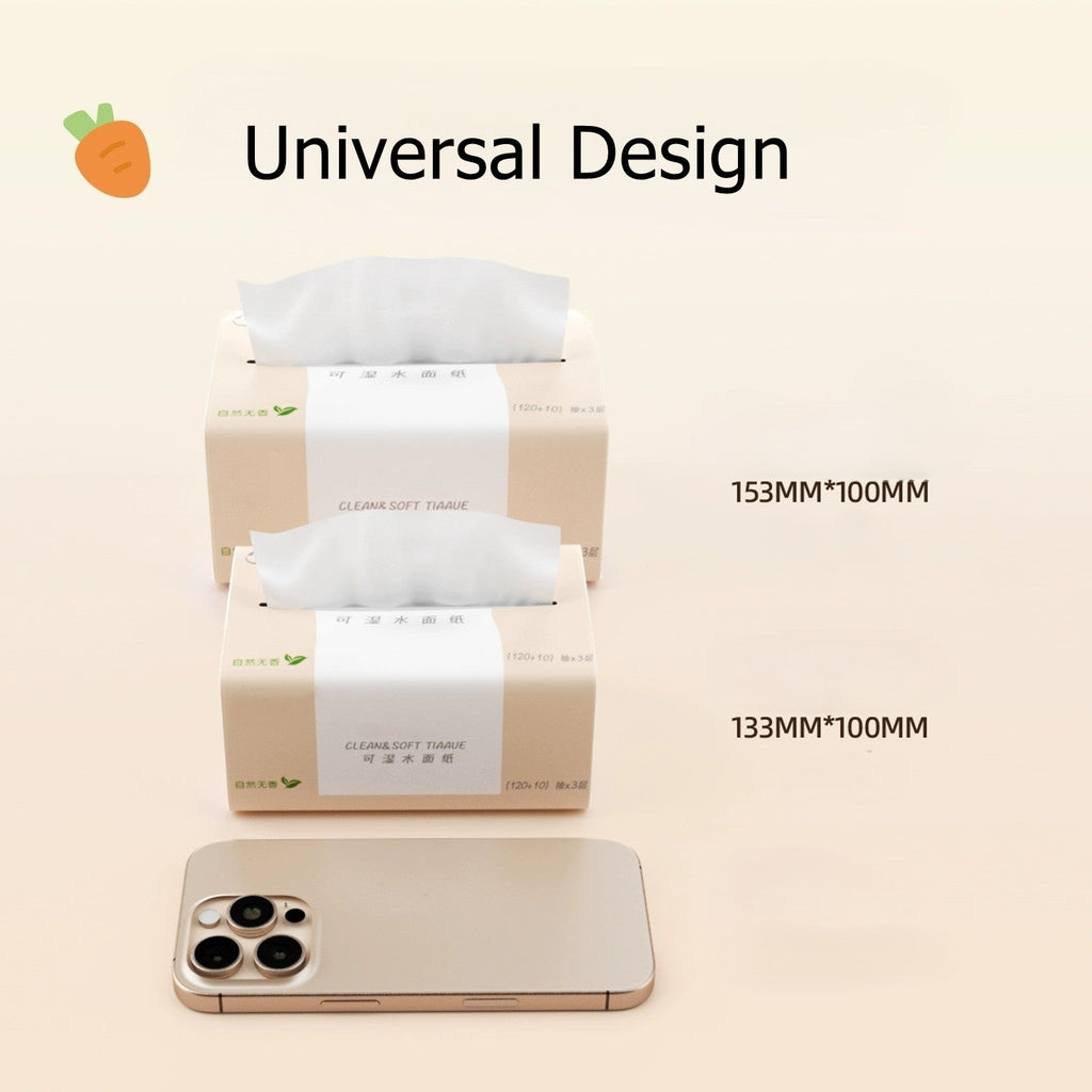 Cuddle Bear Plush Tissue Box