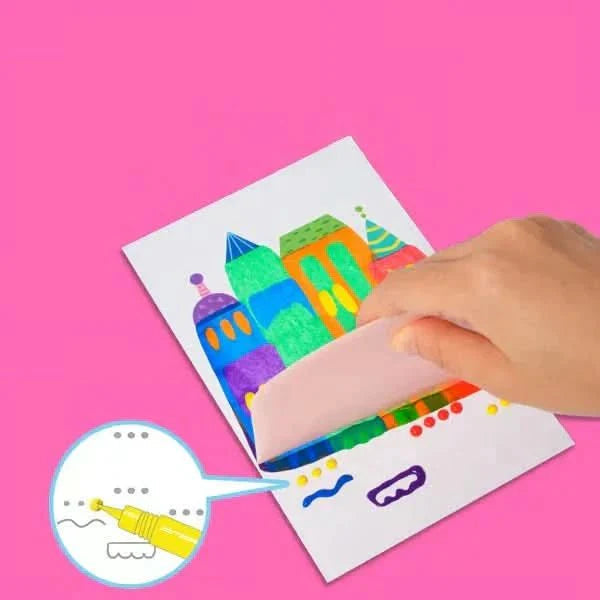 Safe & imaginative scratch paper set for children