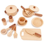 Cook’nTimber – Wooden Children’s Play Kitchen in Tree Trunk Design